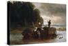 Gathering Sedge, Shrewsbury River, New Jersey, 1879-Hendrik Avercamp-Stretched Canvas