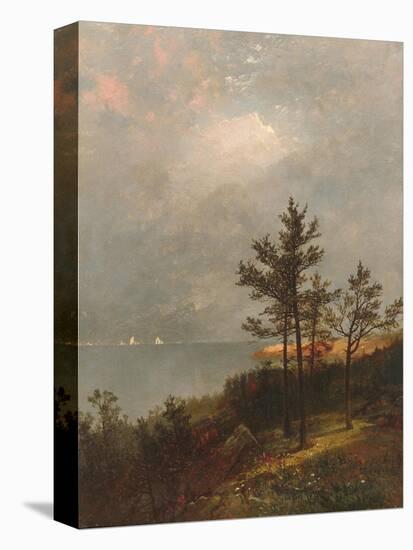 Gathering Storm on Long Island Sound, 1872-John Frederick Kensett-Stretched Canvas