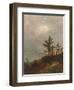 Gathering Storm on Long Island Sound, 1872-John Frederick Kensett-Framed Giclee Print