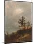 Gathering Storm on Long Island Sound, 1872-John Frederick Kensett-Mounted Giclee Print
