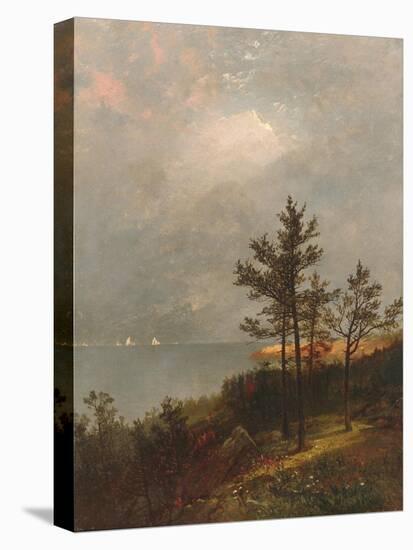 Gathering Storm on Long Island Sound, 1872-John Frederick Kensett-Stretched Canvas