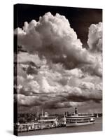 Gathering Storm Over Lake Geneva-Steve Gadomski-Stretched Canvas