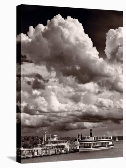 Gathering Storm Over Lake Geneva-Steve Gadomski-Stretched Canvas