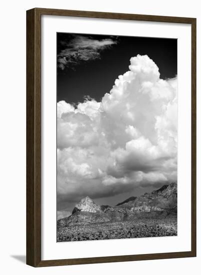 Gathering Summer Storm BW-Douglas Taylor-Framed Photographic Print