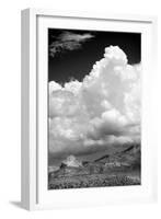 Gathering Summer Storm BW-Douglas Taylor-Framed Photographic Print