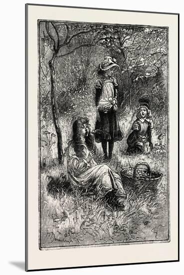 Gathering the Dandelions, 1882-null-Mounted Giclee Print