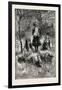 Gathering the Dandelions, 1882-null-Framed Giclee Print
