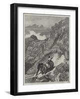 Gathering the Flocks, a Scene on the Welsh Coast-James Sant-Framed Giclee Print