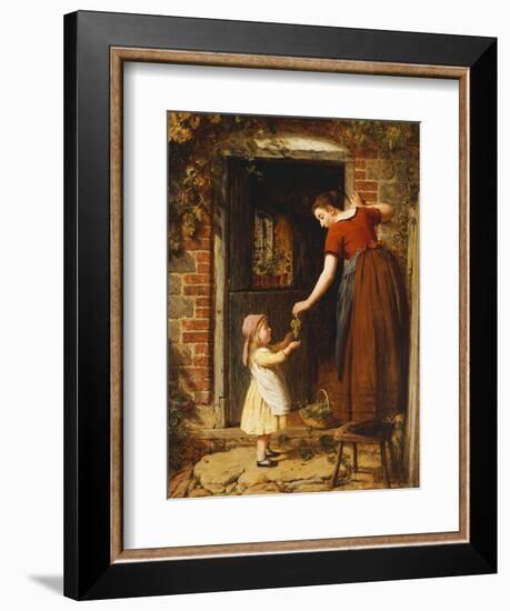 Gathering the Grapes, 1875-George Smith-Framed Giclee Print