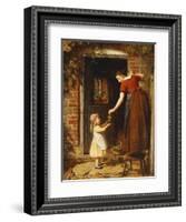 Gathering the Grapes, 1875-George Smith-Framed Giclee Print