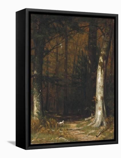 Gathering Twigs-Hendrik Avercamp-Framed Stretched Canvas