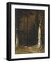 Gathering Twigs-Hendrik Avercamp-Framed Giclee Print