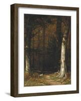 Gathering Twigs-Hendrik Avercamp-Framed Giclee Print