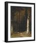 Gathering Twigs-Hendrik Avercamp-Framed Giclee Print