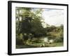 Gathering Watercress on the River Mole, Surrey-William Frederick Witherington-Framed Giclee Print