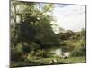 Gathering Watercress on the River Mole, Surrey-William Frederick Witherington-Mounted Giclee Print