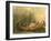 Gathering Wild Rice, 1853-Seth Eastman-Framed Premium Giclee Print