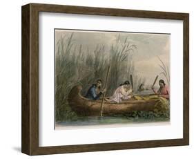 Gathering Wild Rice-Seth Eastman-Framed Premium Giclee Print