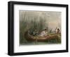 Gathering Wild Rice-Seth Eastman-Framed Giclee Print