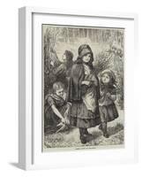Gathering Willows for Palm Sunday-null-Framed Giclee Print