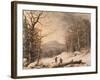 Gathering Wood, 1859-George Henry Durrie-Framed Giclee Print