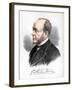 Gathorne Hardy, 1st Earl of Cranbrook, British Conservative Politician, C1890-Petter & Galpin Cassell-Framed Giclee Print