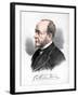 Gathorne Hardy, 1st Earl of Cranbrook, British Conservative Politician, C1890-Petter & Galpin Cassell-Framed Giclee Print