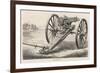 Gatling Gun-null-Framed Art Print