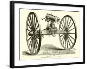 Gatling Gun-null-Framed Premium Giclee Print
