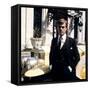 Gatsby le Magnifique THE GREAT GATSBY by Jack Clayton with Robert Redford, 1974 (photo)-null-Framed Stretched Canvas