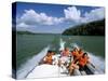 Gatun Lake, Soberania Forest National Park, Panama Canal, Panama, Central America-Sergio Pitamitz-Stretched Canvas