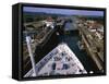 Gatun Lock, Panama Canal, Panama, Central America-Ken Gillham-Framed Stretched Canvas