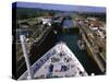 Gatun Lock, Panama Canal, Panama, Central America-Ken Gillham-Stretched Canvas