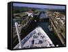 Gatun Lock, Panama Canal, Panama, Central America-Ken Gillham-Framed Stretched Canvas