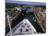 Gatun Lock, Panama Canal, Panama, Central America-Ken Gillham-Mounted Photographic Print