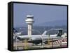 Gatwick Airport, Sussex, England, United Kingdom-John Miller-Framed Stretched Canvas