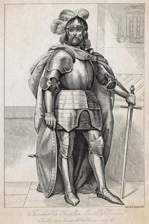 'Gaucher De Chatillon, Count of Porceanl' Giclee Print