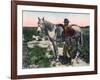 Gaucho, Argentina, Early 20th Century-null-Framed Giclee Print