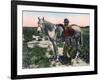 Gaucho, Argentina, Early 20th Century-null-Framed Giclee Print