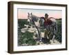 Gaucho, Argentina, Early 20th Century-null-Framed Giclee Print