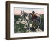 Gaucho, Argentina, Early 20th Century-null-Framed Giclee Print