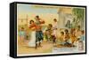 Gaucho Dancers-null-Framed Stretched Canvas