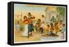 Gaucho Dancers-null-Framed Stretched Canvas