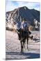 Gaucho in Quebrada de las Flechas near Salta, Argentina-null-Mounted Art Print