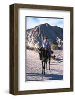 Gaucho in Quebrada de las Flechas near Salta, Argentina-null-Framed Art Print