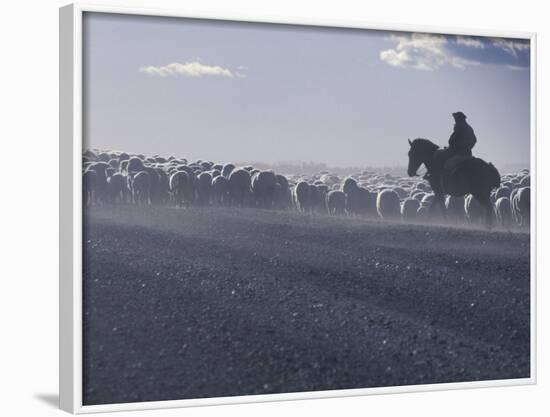Gaucho, Patagonia, Argentina-Art Wolfe-Framed Photographic Print