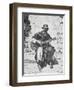 Gaucho Playing the Guitar, Argentina, Mid 19th Century-null-Framed Giclee Print