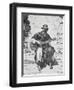 Gaucho Playing the Guitar, Argentina, Mid 19th Century-null-Framed Giclee Print