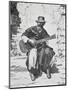 Gaucho Playing the Guitar, Argentina, Mid 19th Century-null-Mounted Giclee Print