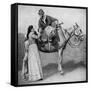 Gaucho Sweethearts Exchange Mate Cups, Argentina, 1922-null-Framed Stretched Canvas